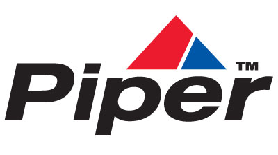 Piper logo, an aviation hose manufacturer carried by Mid-State Aerospace Inc.