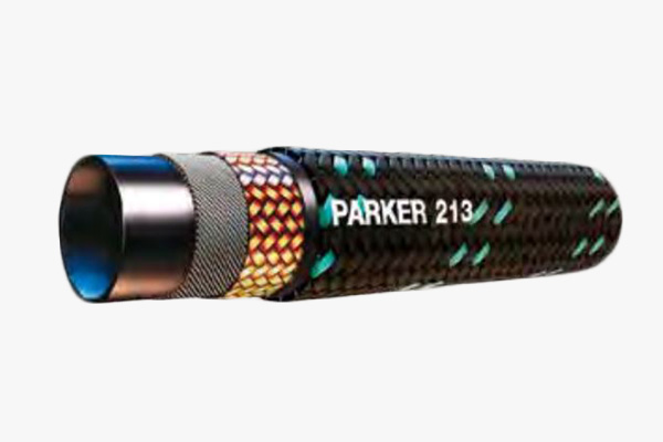 The Parker 213 medium pressure service hose assembly from Mid State Aerospace